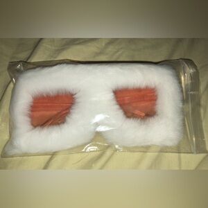 White Fur Sunglasses
